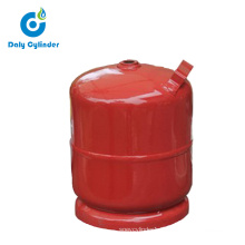 Argentina Portable 2kg Empty Camping LPG Gas Cylinder for House Cooking